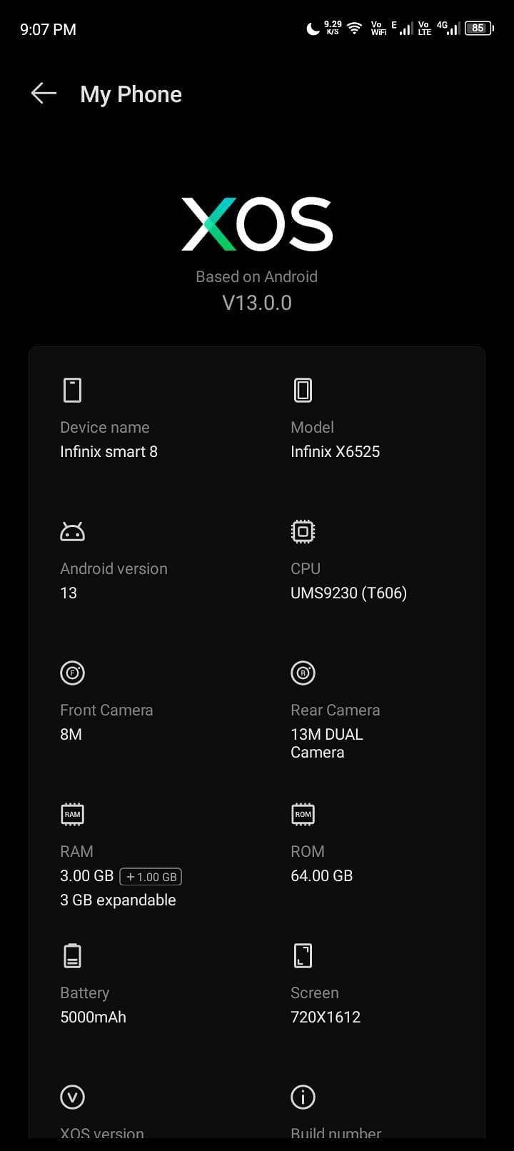 Infinix Smart 8 1