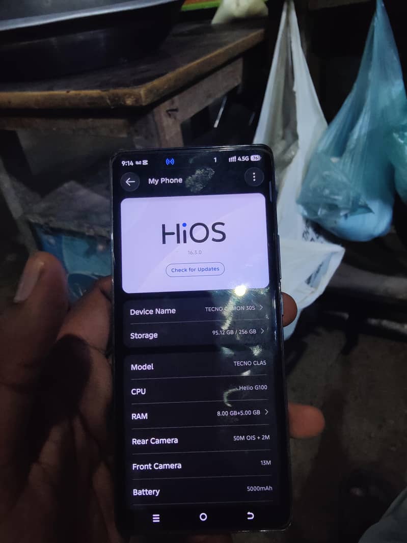 Tecno CAMON 30S 5