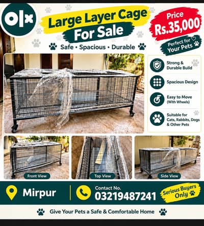 Cage, Layer Chiken Cage, pinjra