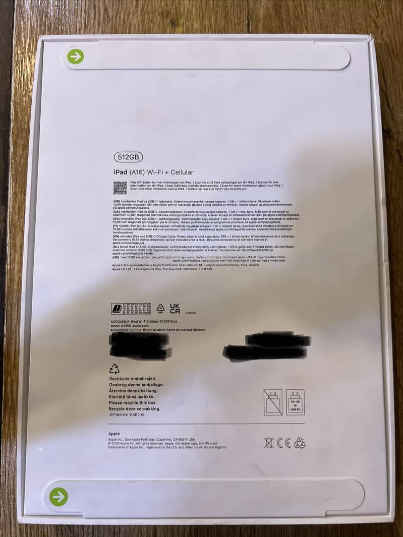 ipad (A16) Wi-Fi + Cellular 1