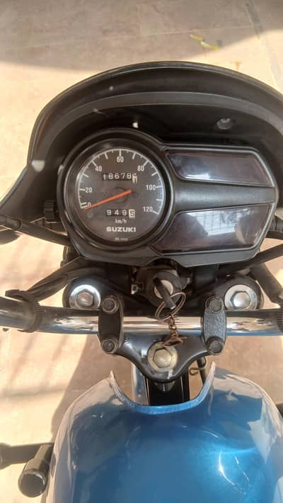 Suzuki GD110S- Blue Color- All parts genuine 10/1p condition