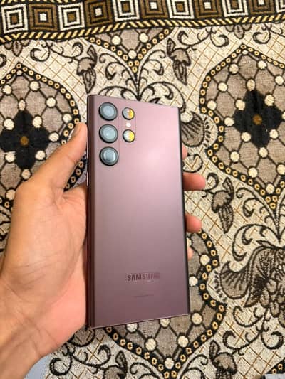 Samsung Galaxy S22 Ultra 512GB Burgundy – PTA Approved Dual SIM