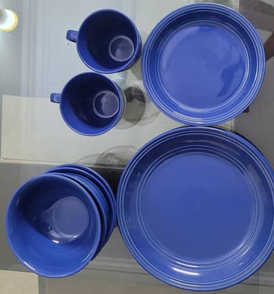 Breakfast set - dark blue