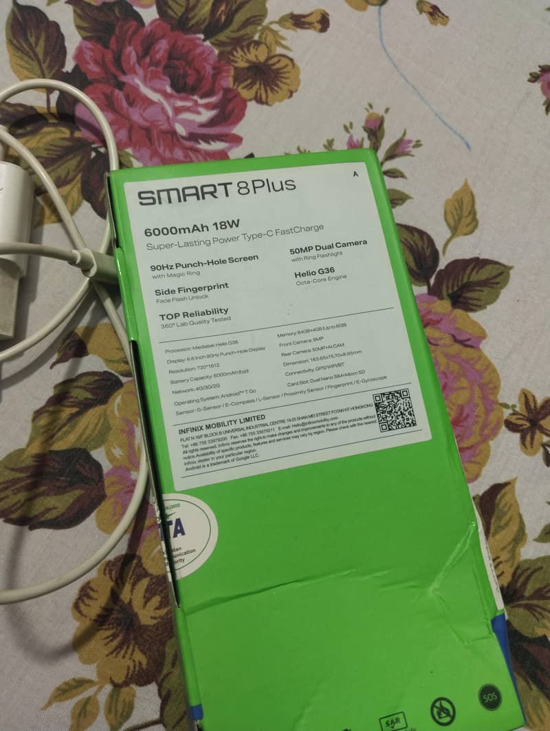 Infinix smart8 plus 3