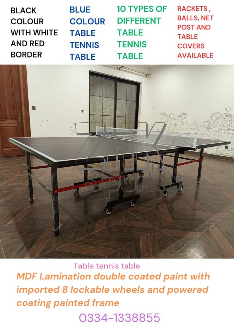 Table Tennis Tables 16