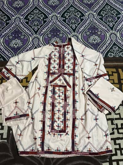 hand made balochi dress