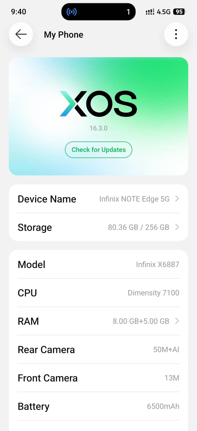 Infinix Note Edge 1