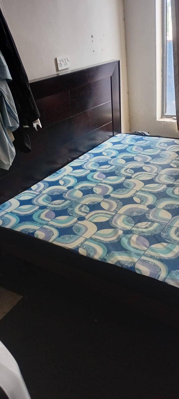 bed with mattress 2