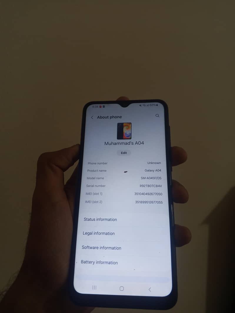 Samsung A04 0