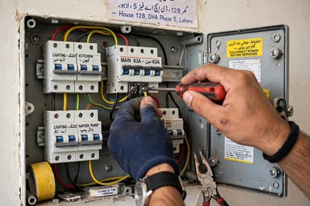 Lahore All 360 electrician and plumber 24/7 service