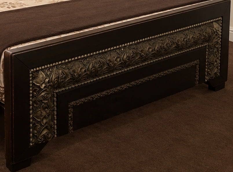 Double bed with 2 side tables 1
