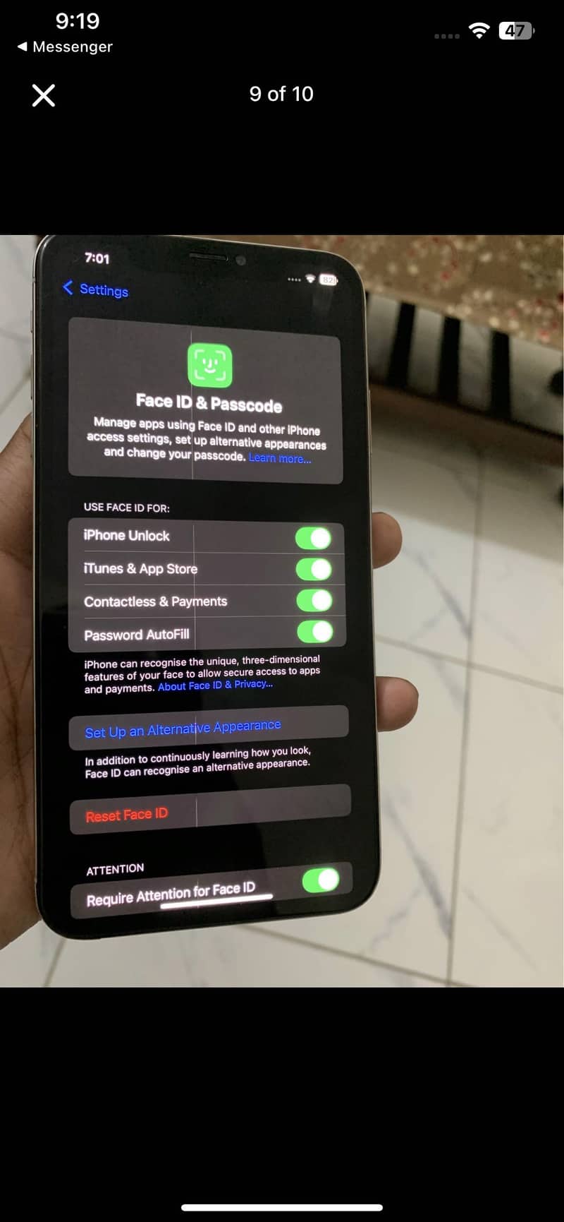iPhone xs max 8