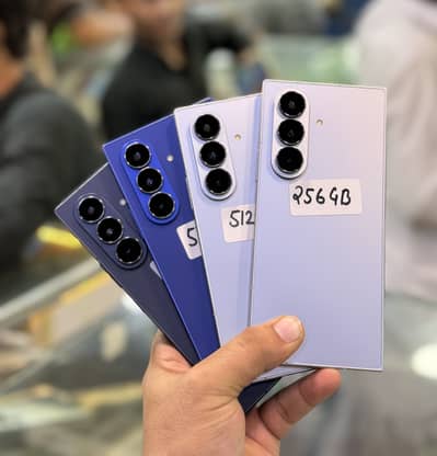 Samsung Fold 7 Dual physical Sim official PTA approved 256/512/1TB