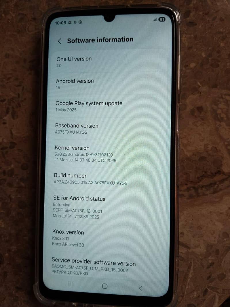 Samsung A07 5