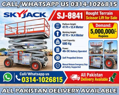 Scissor Lifts for Sale, Aerial Platform Lifts for Sale, Man Lifts