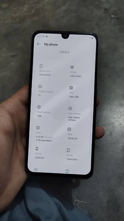 Infinix Note 11 6 Gb Ram With 128 Gb Storage