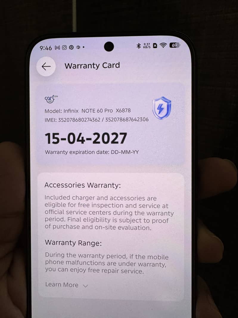 Infinix Note 60 Pro 1