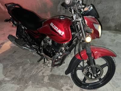 Suzuki gr150 red clour.