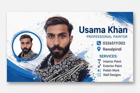 paint polish or designing har kism ka kaam taslli baksh Kiya jata hai