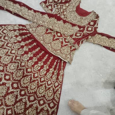 baraat lehenga for wedding