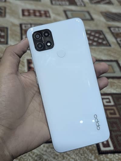 OPPO A15s with charger