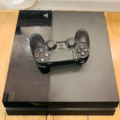 playstation4 fat 500 gb good condition 1 controller with few games