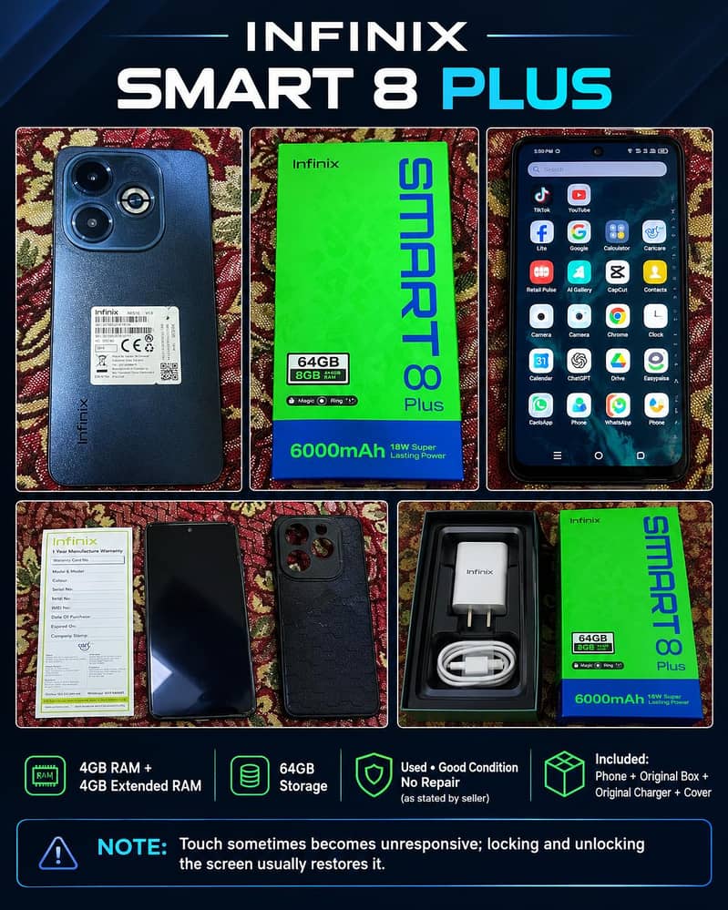 Infinix Smart 8 Plus 0