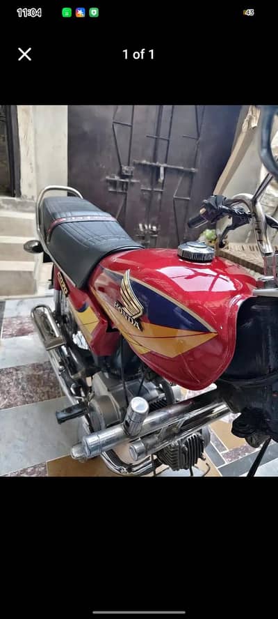 Honda 70 cc urgent for sale model 2005