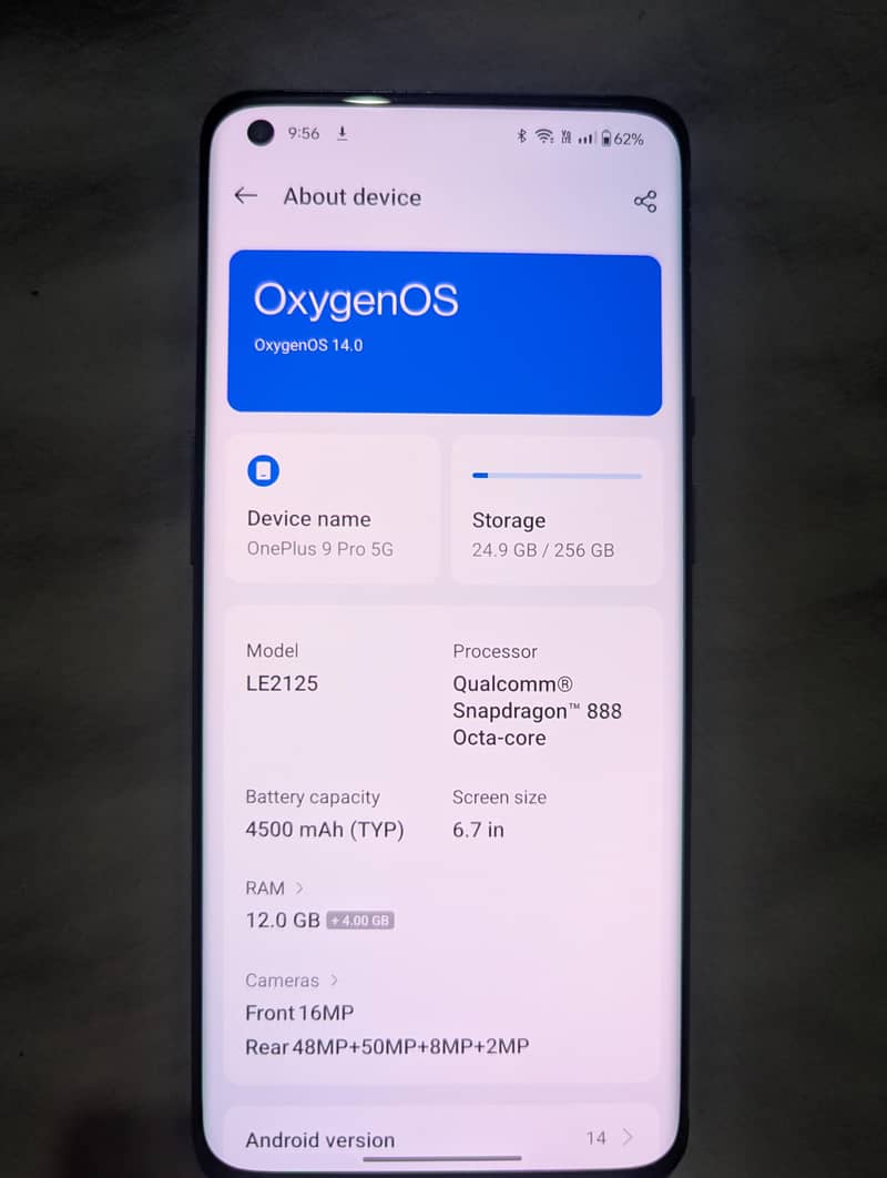 One Plus 9 Pro 4