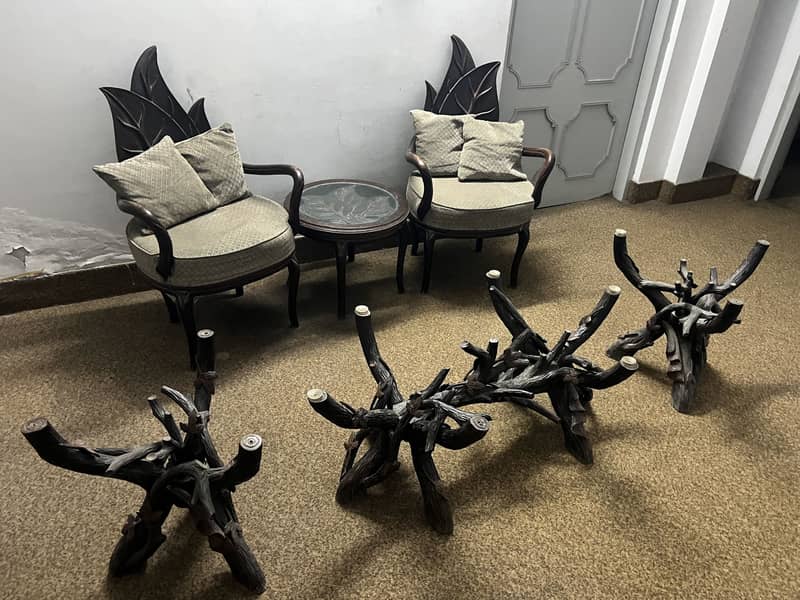 Chinioti chairs and tables set 2