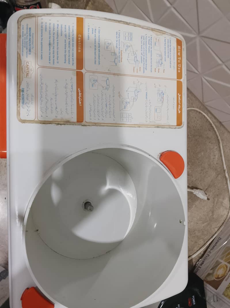 Atta kneading machine good condition 2
