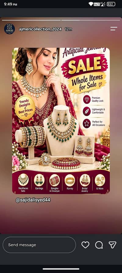 whole item sale