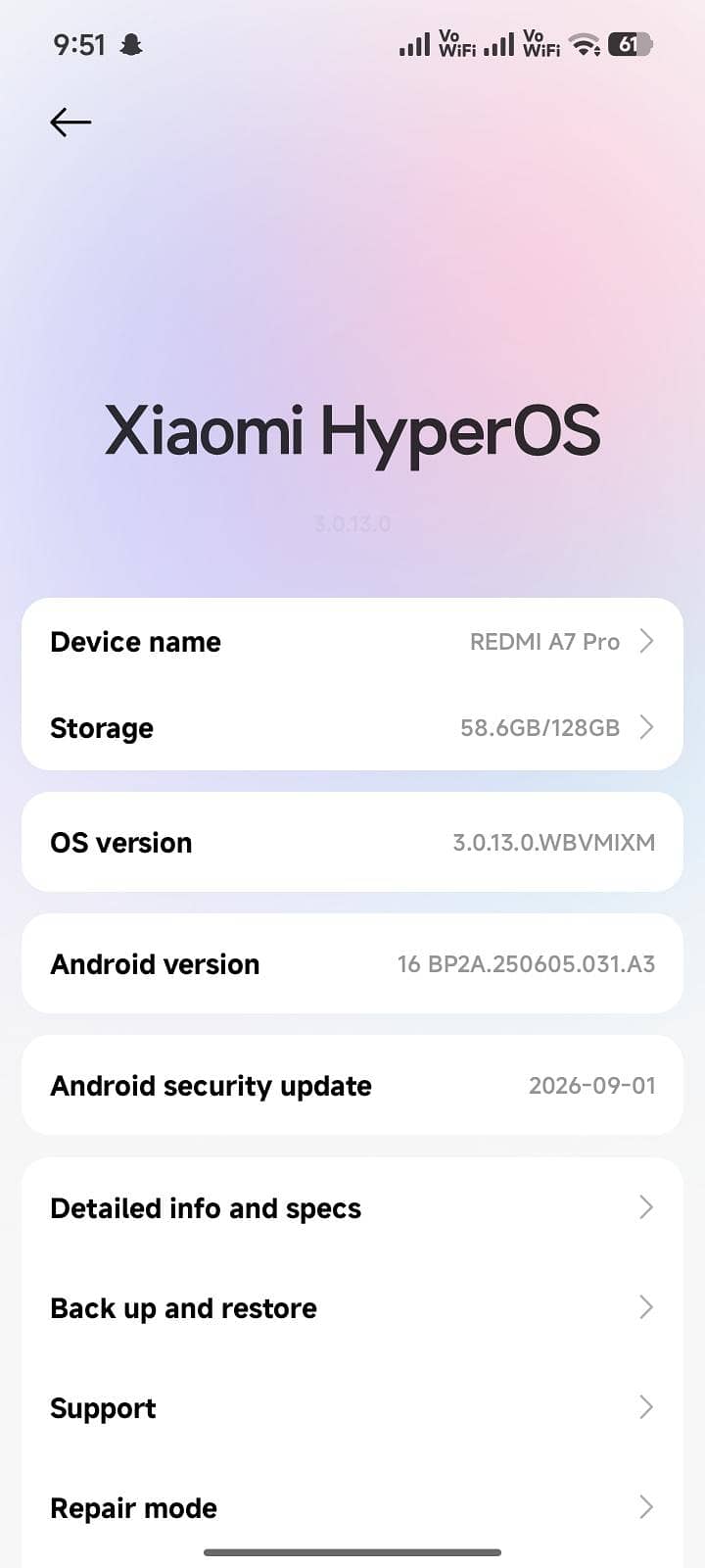 Redmi A7 Pro 6