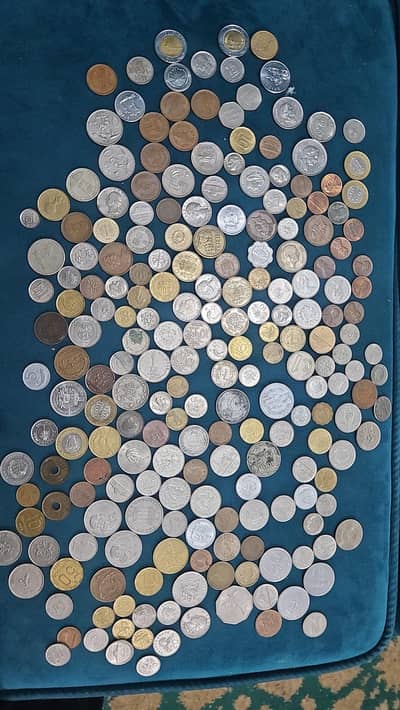 Old International Coins Collection — Multiple Countries