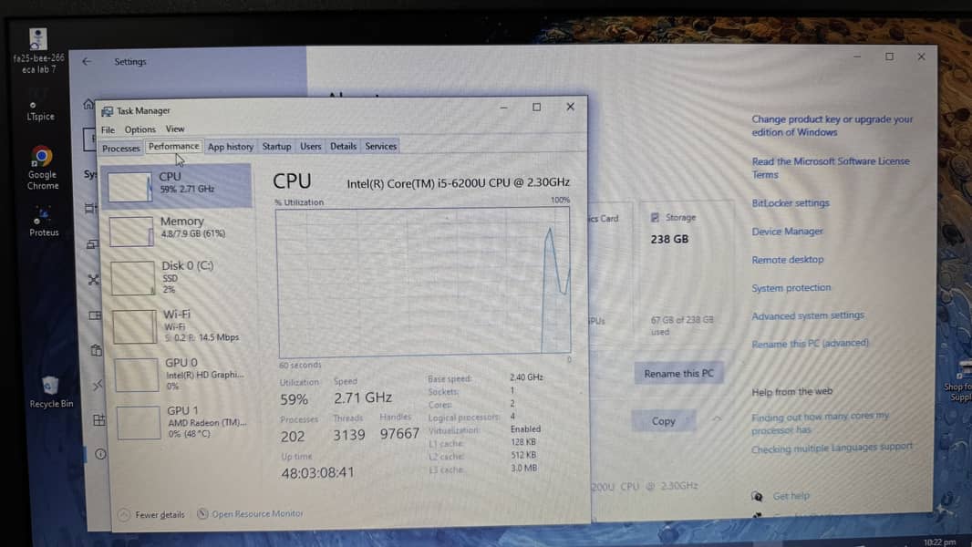 Hp Laptop core i5 3