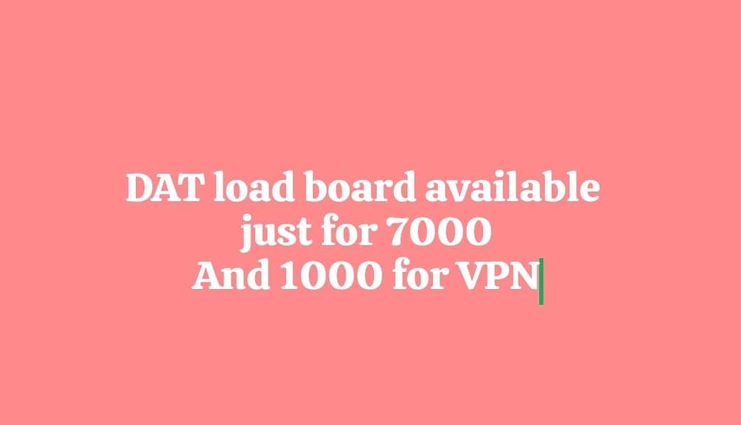 DAT load board 0