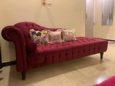 Wooden Couch.
