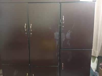 slitly used 6 by 6 feet wardrobe in reasonable price 29999.
