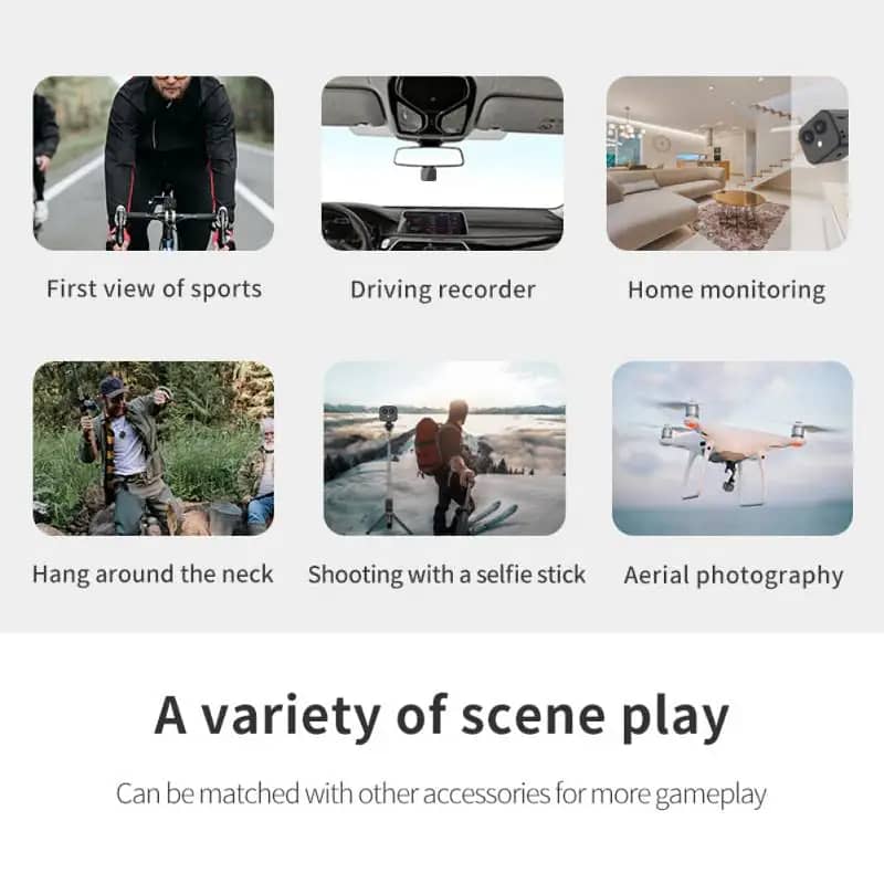 4K Mini WiFi Camera | Wireless Security Camera | Night Vision 5
