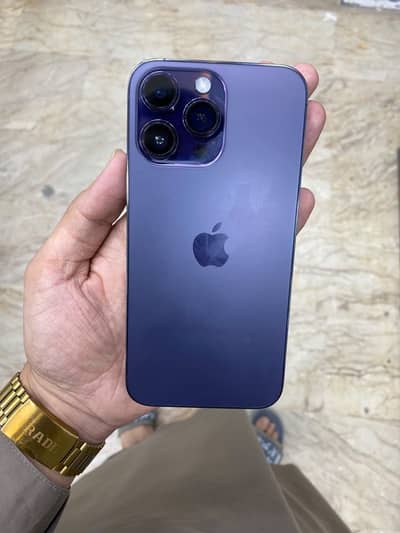 14 Pro Max Pta Approved Physical +esim dual sim