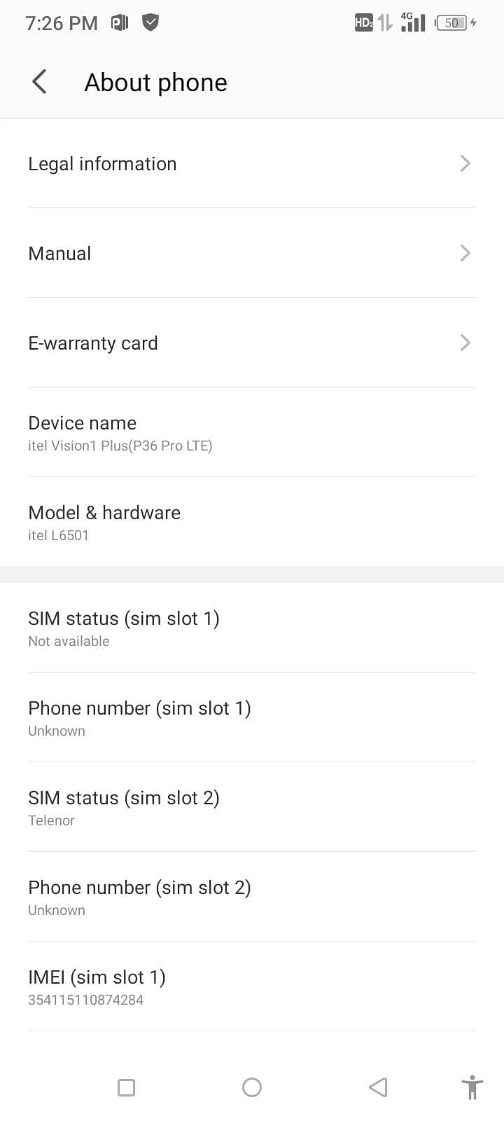 Itel Other Model 2