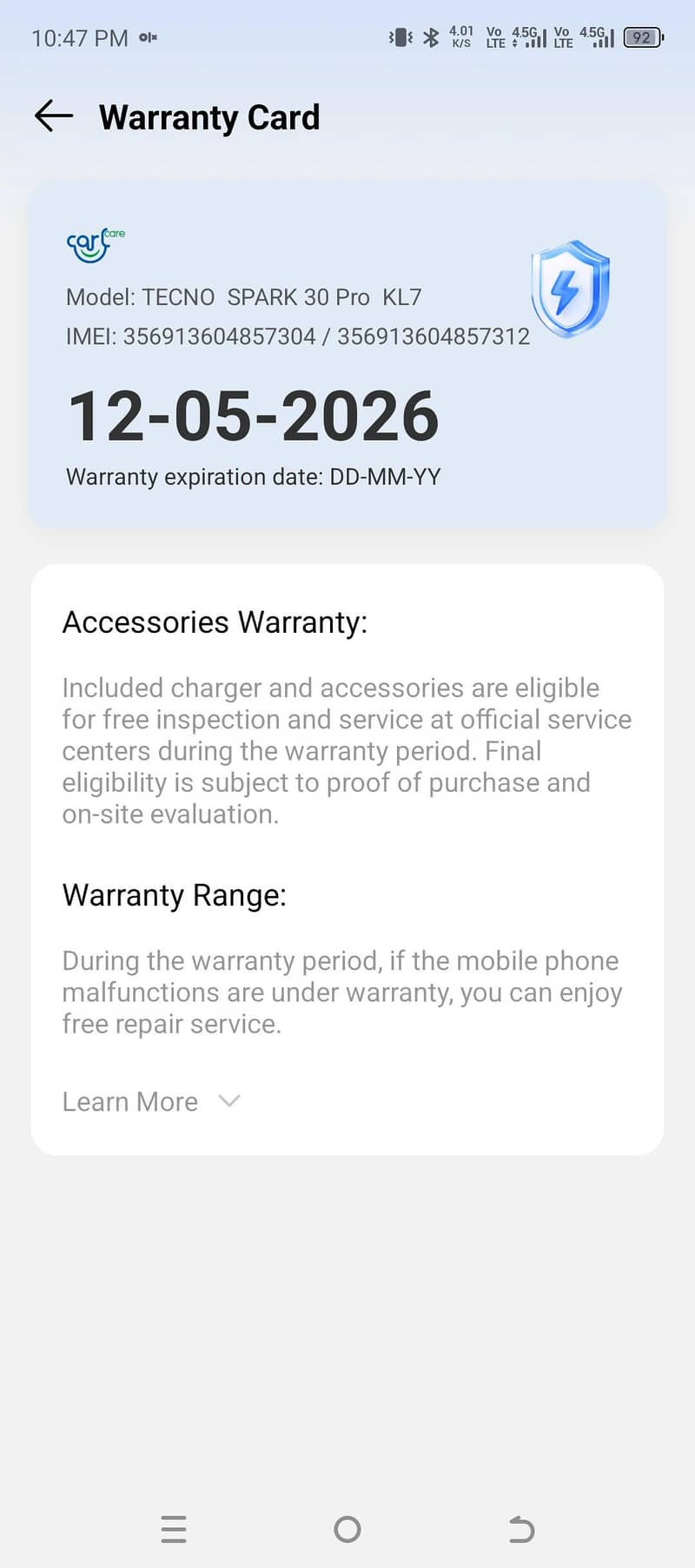 Tecno spark 30 pro 4