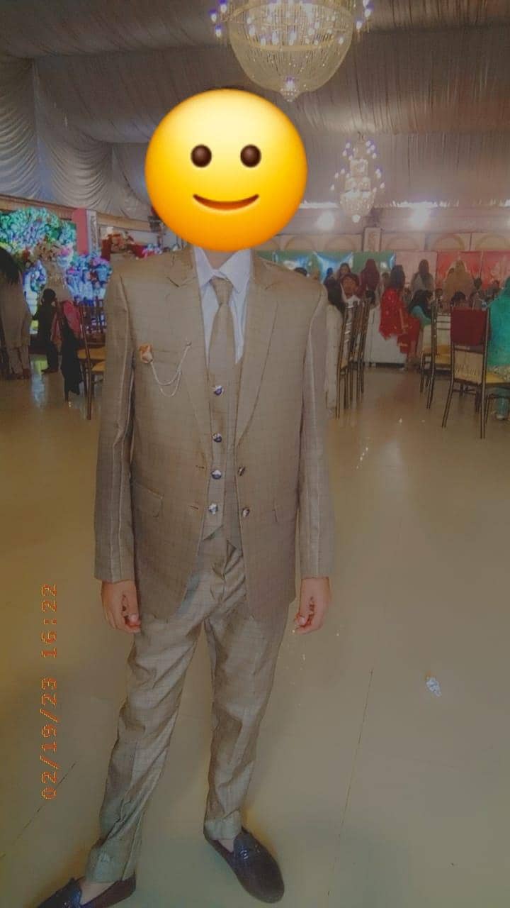 3 piece check suit - Eastern - 1120913187