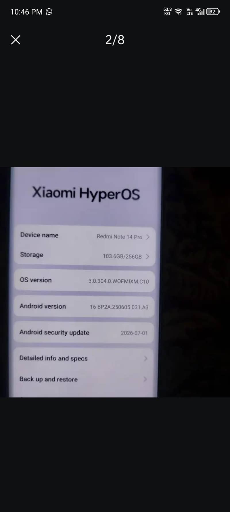Xiaomi Redme Note 14 Pro 1