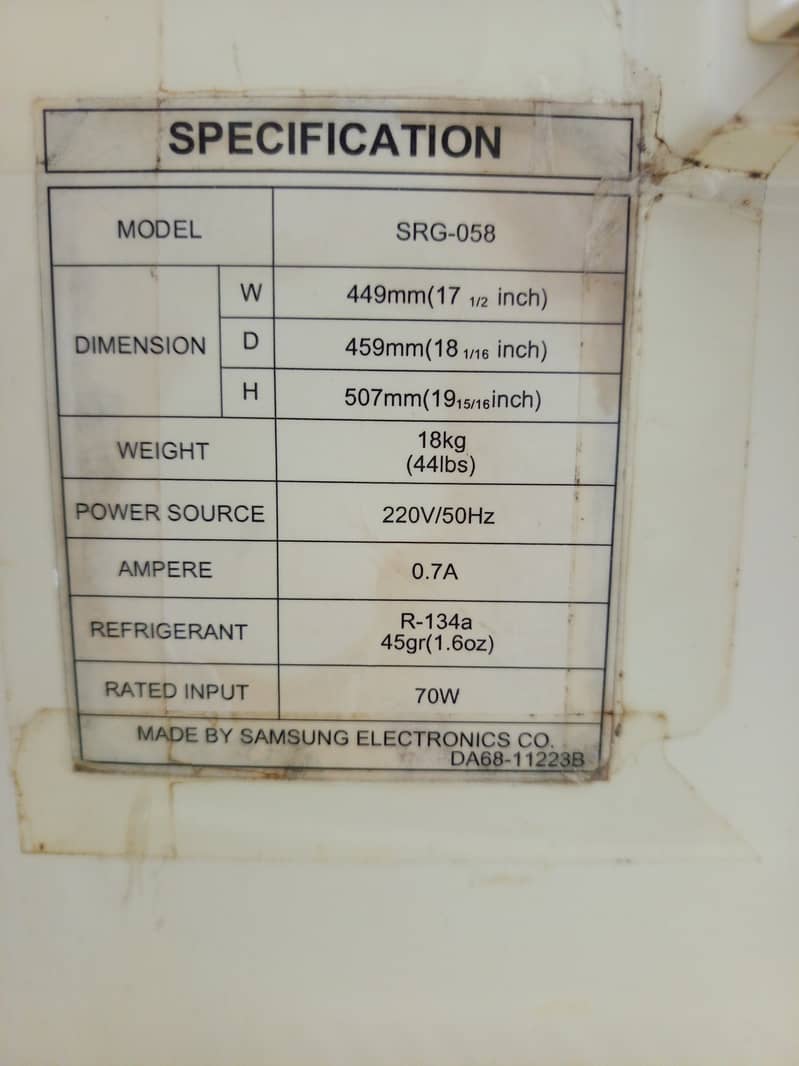 Samsung Room Fridge for sale - Refrigerators - 1120913207