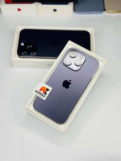 iPhone 14 pro max non pta factory unlock 95% helath with box