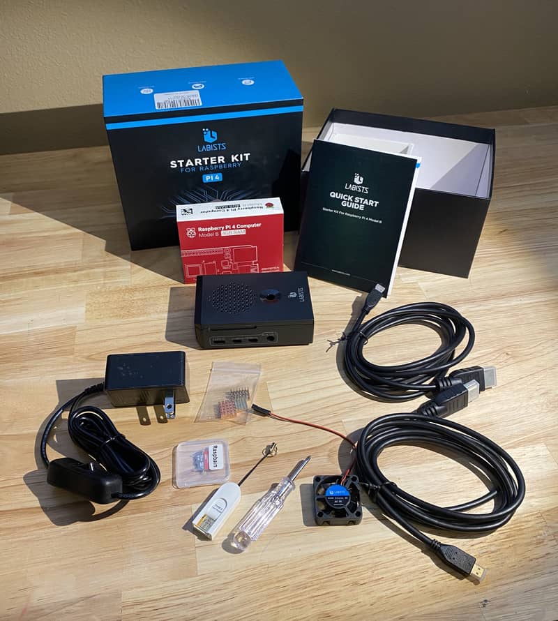 LABISTS Raspberry Pi 4 Starter Kit 1