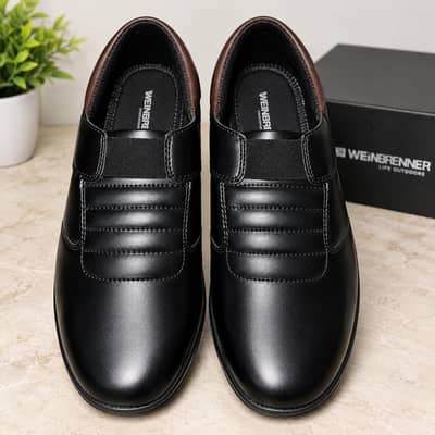 Weinbrenner Original Black Formal Shoes – Brand New