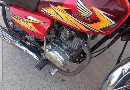 Honda 125 2021 biometric on the spot