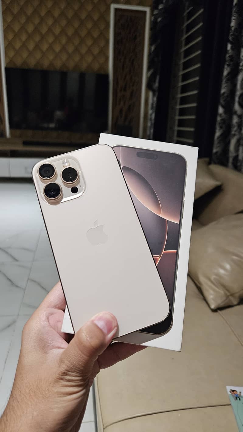 iPhone 16 pro max PTA approved 0